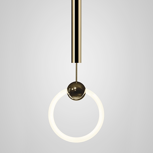 Ring Light Polished Gold Studio3