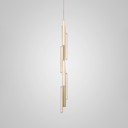S Hail 6 light Tall gold2