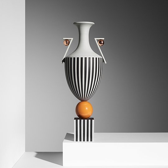 Wedgwood by Lee Broom Vase On Orange Sphere photo credit Michael Bodiam2