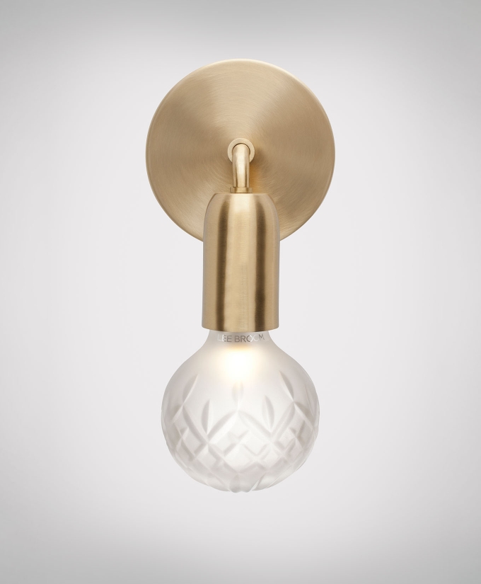 Crystal Bulb Wall Light