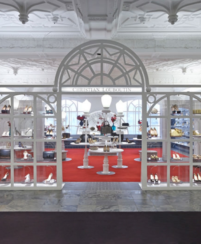 Lee Broom Designs New Christian Louboutin Store at Harrods