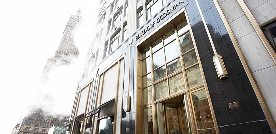 Lee Broom Illuminates Bergdorf Goodman's Menswear Windows